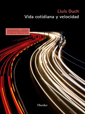 cover image of Vida cotidiana y velocidad